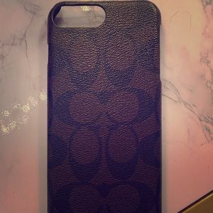 Original coach iPhone 6s+ iPhone case